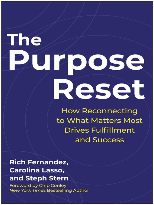Title details for The Purpose Reset by Rich Fernandez - Available